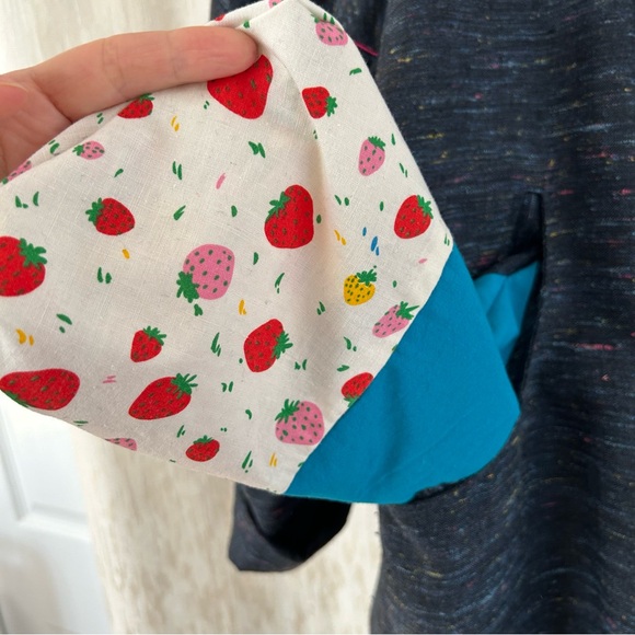 NEW Upcycled vintage 90s boxy fit jacket - Picture 10 of 10